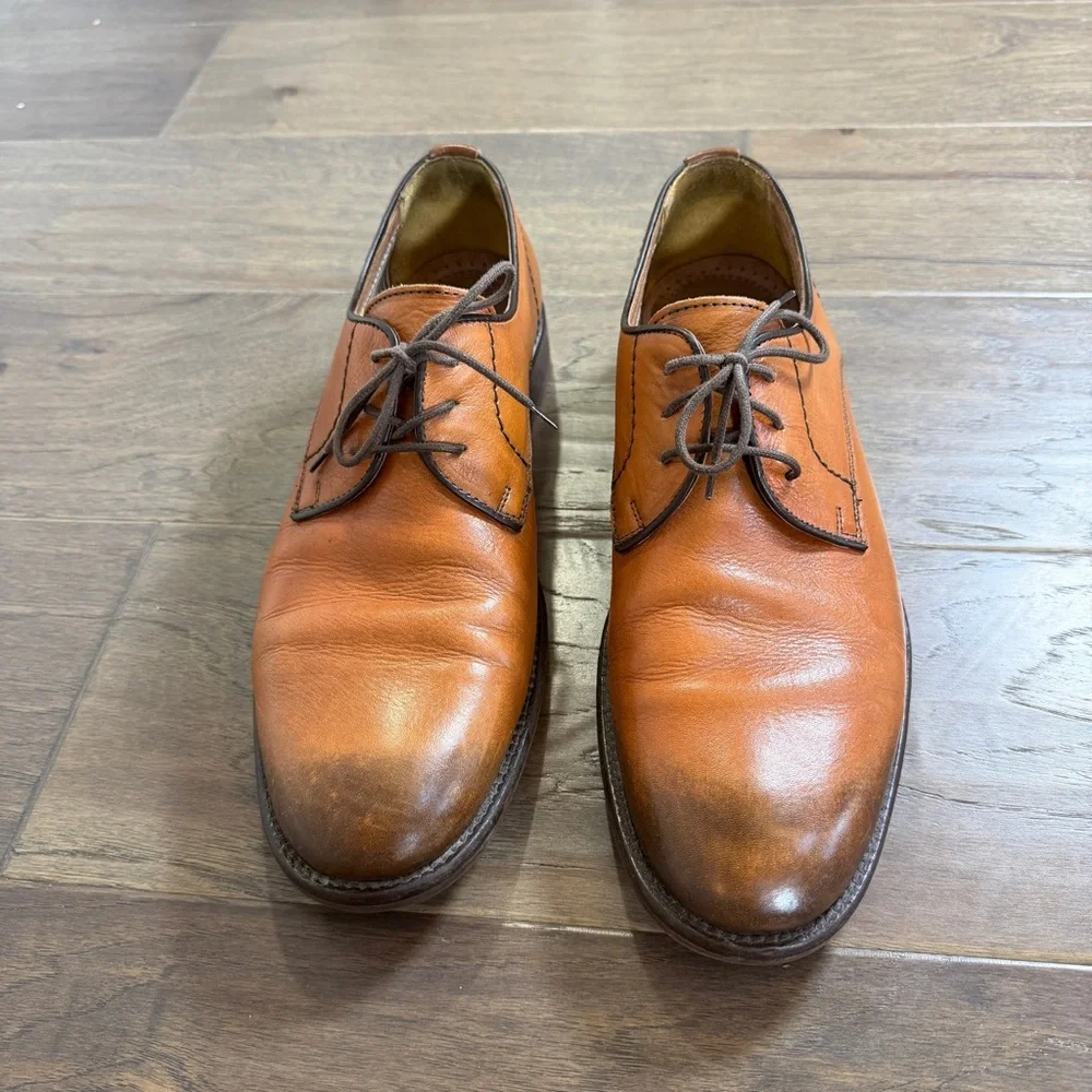 Lucky‎ Brand 1850 Men’s Leather Dress Shoes Brown Tan Size 11